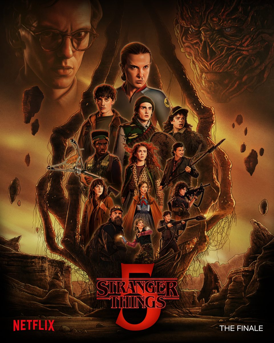 Stranger Things season 5 poster.